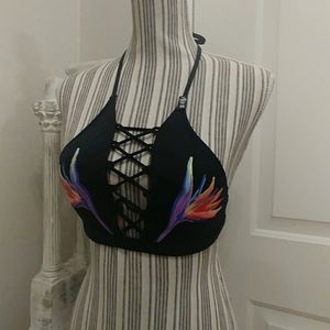 Tropical PINK Victoria's Secret Swim Bikini 👙 Top